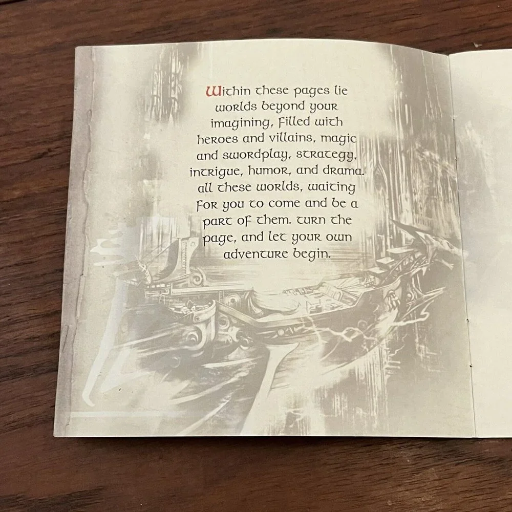 Fire Emblem 2003 Insert Booklet Only Your Journey Is Just Beginning Nintendo
